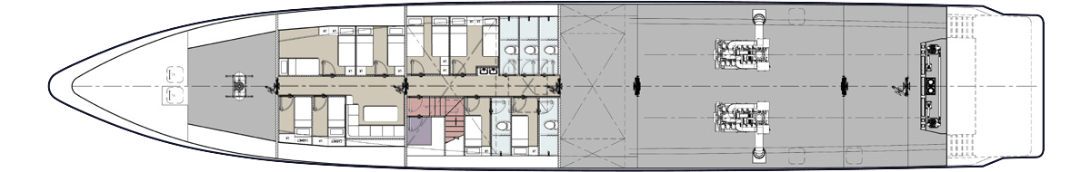 Below Deck Plan